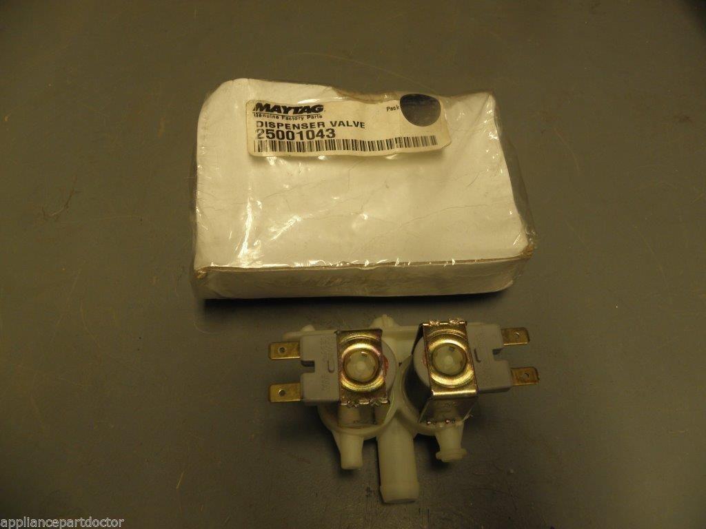 Maytag Washer 25001043 Water Dispenser Valve NEW IN BOX Maytag Washer 25001043 Water Dispenser Valve NEW IN BOX